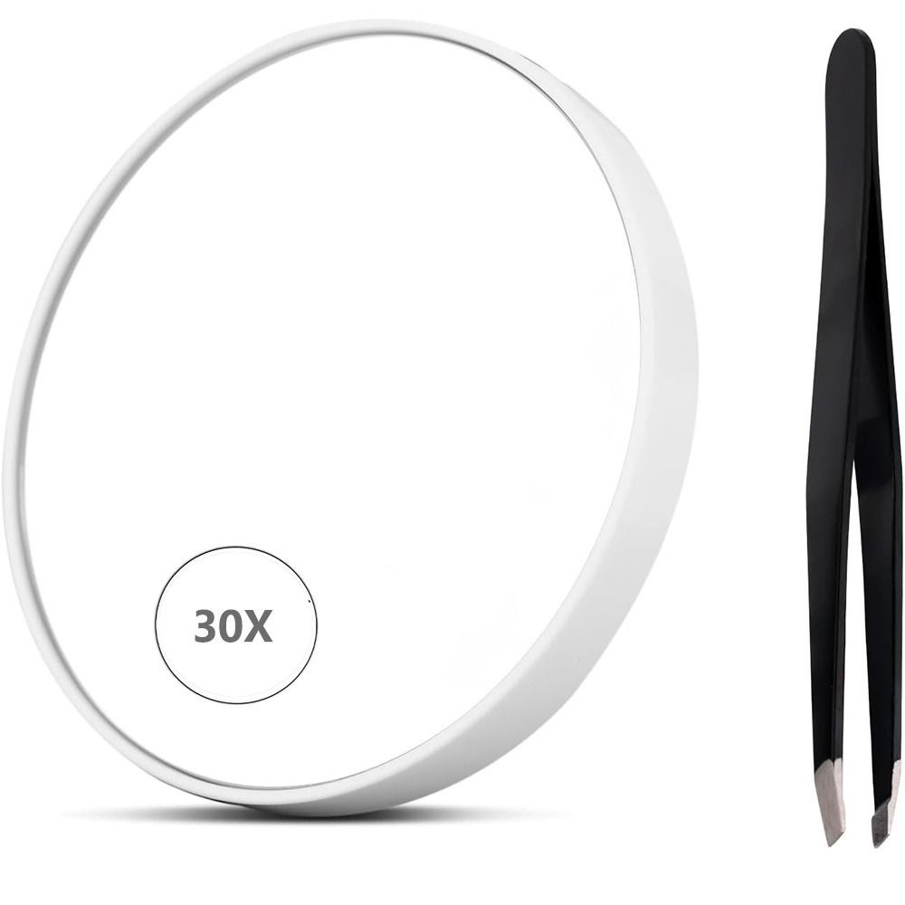 Round Blackhead Magnification Mirror High-definition Magnification Vanity Mirror  Unisex