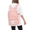 Adidas Originals Classic Logo Casual Sports Large Capacity Polyester Backpack Women Backpack Pink ED8671