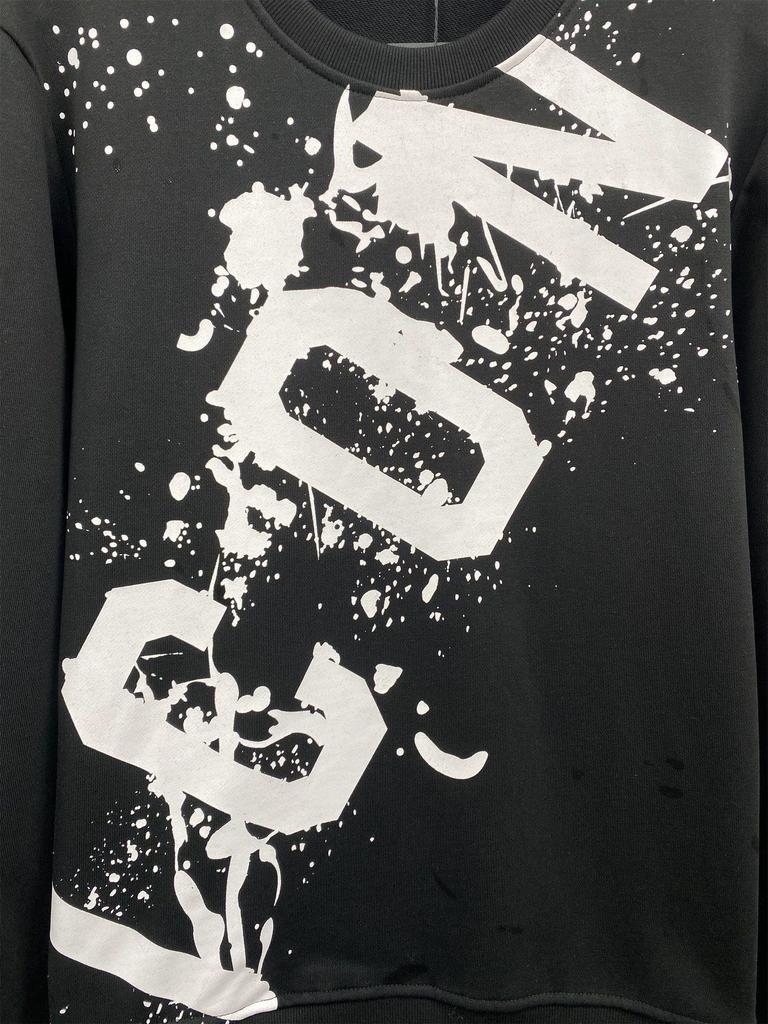 DSQ Herren Trendiger Herbst/Winter Mode Hoodie - Europäischer Amerikanischer Stil, D2 Sports.