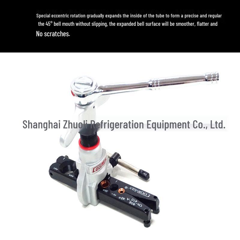CoolMax CM-608RML 45° Ratchet Wrench & Tube Expander Tool