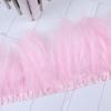 Feather1 Meter Fluffy Turkey Marabou Feathers Trim Ribbon 10-15cm for Wedding Clothing Party Dress Decoration Accessories Sewing Plumes
