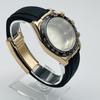 Quartz PVD Plated Watch Case with Rubber Strap & Sapphire Glass for VK63 Movement