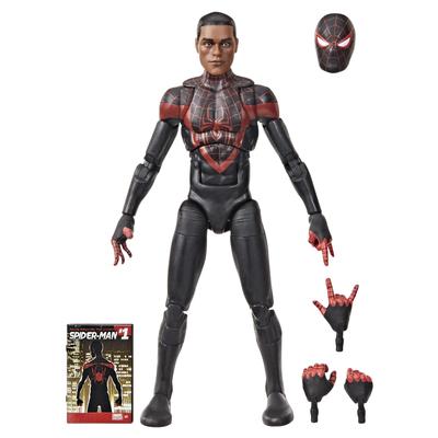 Hasbro Marvel Legends Series Ultimate Miles Morales, a Collectible 15cm Spider-Man Action Figure with Character-sized Comic Accessories (G1591)