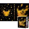 Premium 540-Card Trading Card Album for Pokemon & TCG Collectors, Gold Foil Cover Card Binder, Anime Card Holder Case