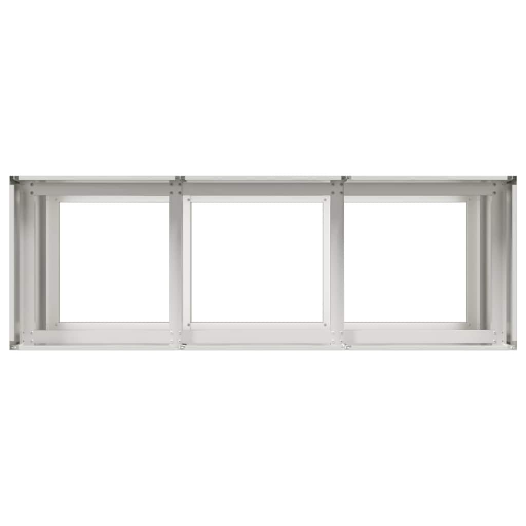 Planter Box 120x40x80 Cm Stainless Steel