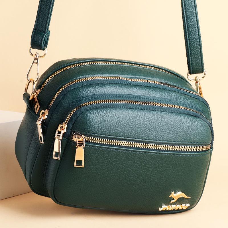 Borsa a Mano da Donna Nuova Versatile a Strati Singola Spalla Borsa a Tracolla con Tasche Multiple per Madri Per Raccogliere Portafogli