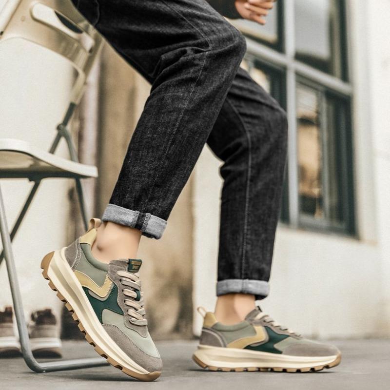 Herrenschuhe Sneakers Herrentennis Luxusschuhe Herren Casual Trainer Race Atmungsaktive modische Halbschuhe Laufschuhe für Männer