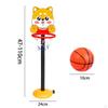 Regulowany Zestaw Kosza do Koszykówki dla Dzieci do Zabawy na Zewnątrz