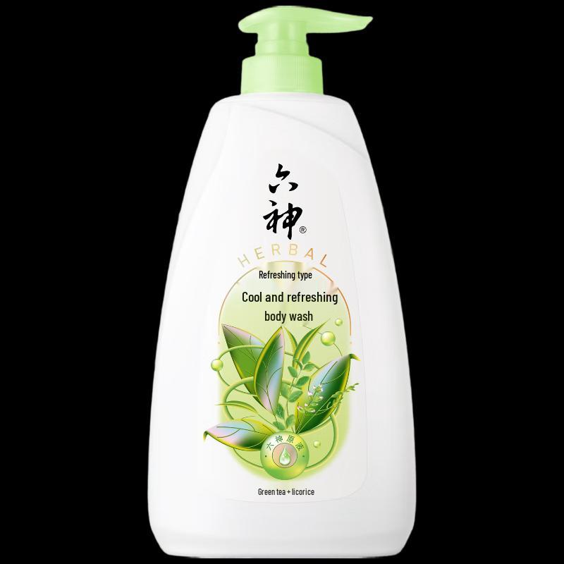 Liushen Cool Refreshing Green Tea & Licorice Shower Gel