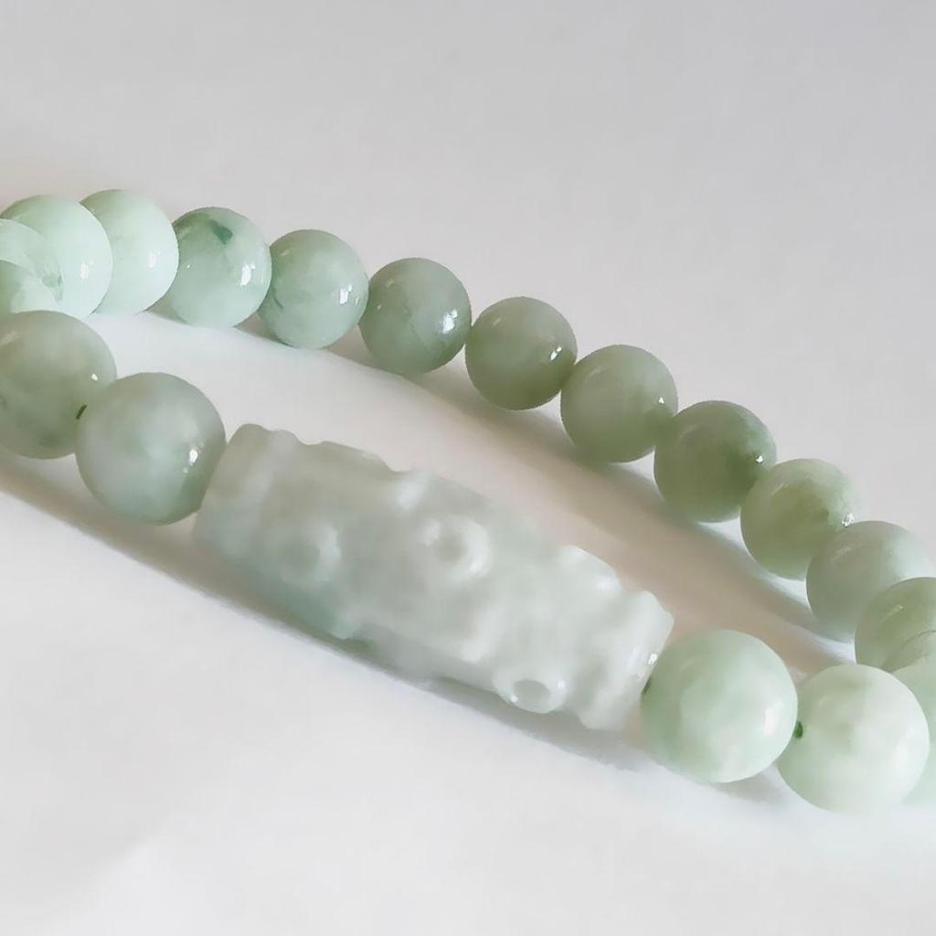 Used [Limited Edition] Rare Item Supreme Luck and Wish Fulfillment Bracelet True Jade Itoigawa Jade