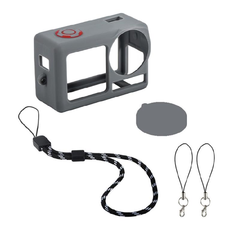 

Lightweight Silicone Protective Cover For Action 5pro Camera Lens Caps Scratch Resistant Shell Easy to Take Photo