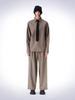 HAUS072C Bizo Point Wide Pants Brown