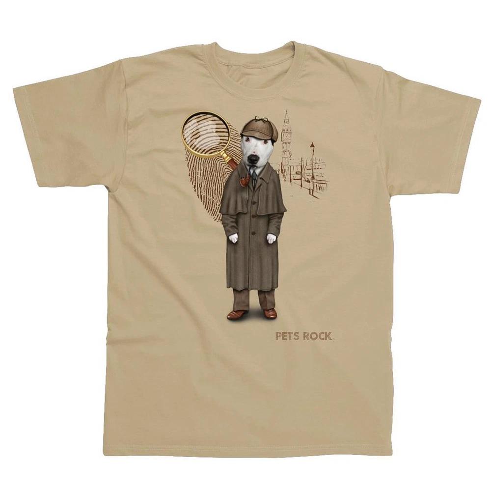 Official Licensed Pets Rock Sherlock T Shirt Detective Cumberbatch Funny Dog S