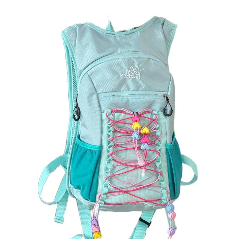 Schoolbag New Contrasting Color Ultra-lightweight Outdoor Backpack Riding Hiking Bag Men's and Women's Travel Mountain Climbing Lightweight Equipment