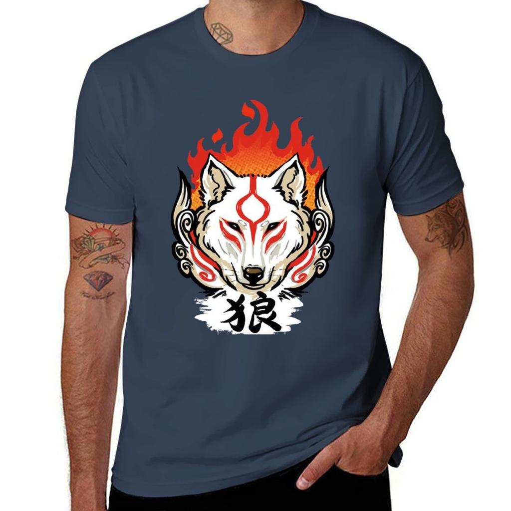 White Wolf Tshirt Moisture Wicking Quick Dry Tee