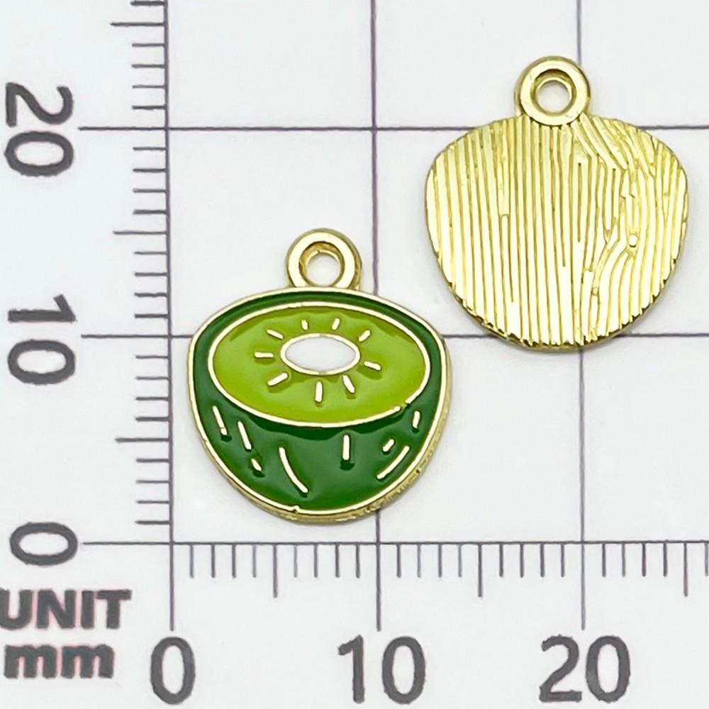 30 Colorful Fruit Enamel Pendants for DIY Jewelry - Apples, Watermelons, Cherries