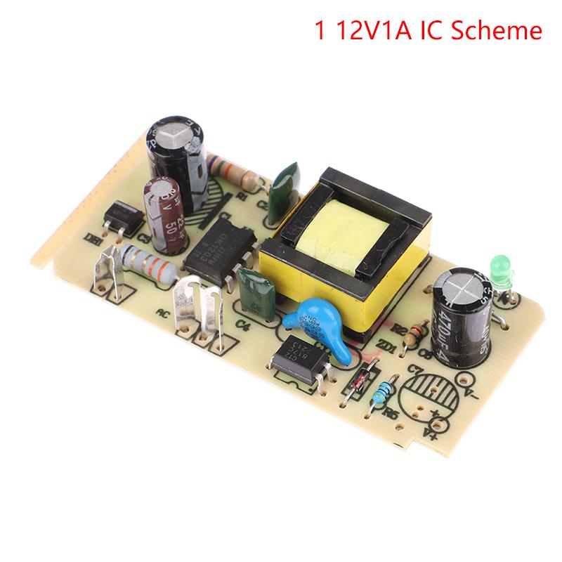 High Quality 1PC AC-DC 12V 1A Switching Power Supply Module Bare Circuit AC 100-240V To 12V Board