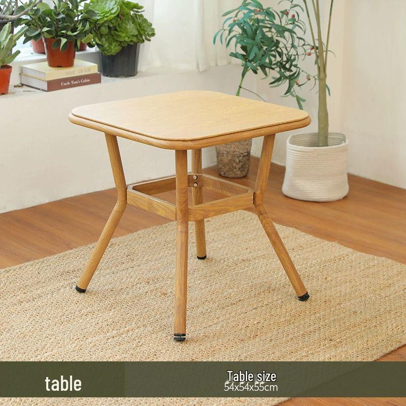 A1R Meiqi Outdoor Patio Rattan Balcony Furniture: Folding Table, Lounge, Sofa Chairs for Garden, Porch, or Courtyard.