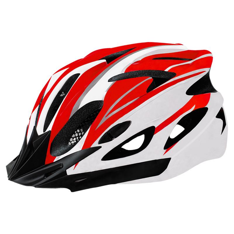 Bicycle Helmet One-piece Cycling Helmet Mountain Bike Road Bike Gear for Men and Women Hard Hat Accessories