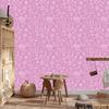Wallpaper School Supplies Powder Pink, Fine Detail 50x1000