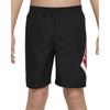 Nike Swim Letter Print Lace-Up Casual Sports Shorts Kids shorts Black FZ6499-010