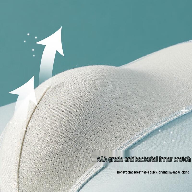 Hengyuanxiang Men's Guochao Style Plus Size Cotton Antibacterial Boxer Briefs