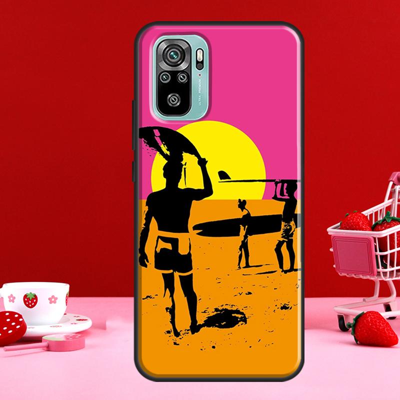 

Чехол для серфинга для Xiaomi Redmi 10 9 9A 9C 9T Задняя крышка для Redmi Note 11 Pro 8 9 10 Pro 9S 10S 11S Redmi Note 11 Pro