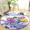 Personalized K-KPop Demon Hunters Round Chair Office Rug - Perfect for Mat, Office Chair & More - Ideal Gift for Birthdays and Holidays