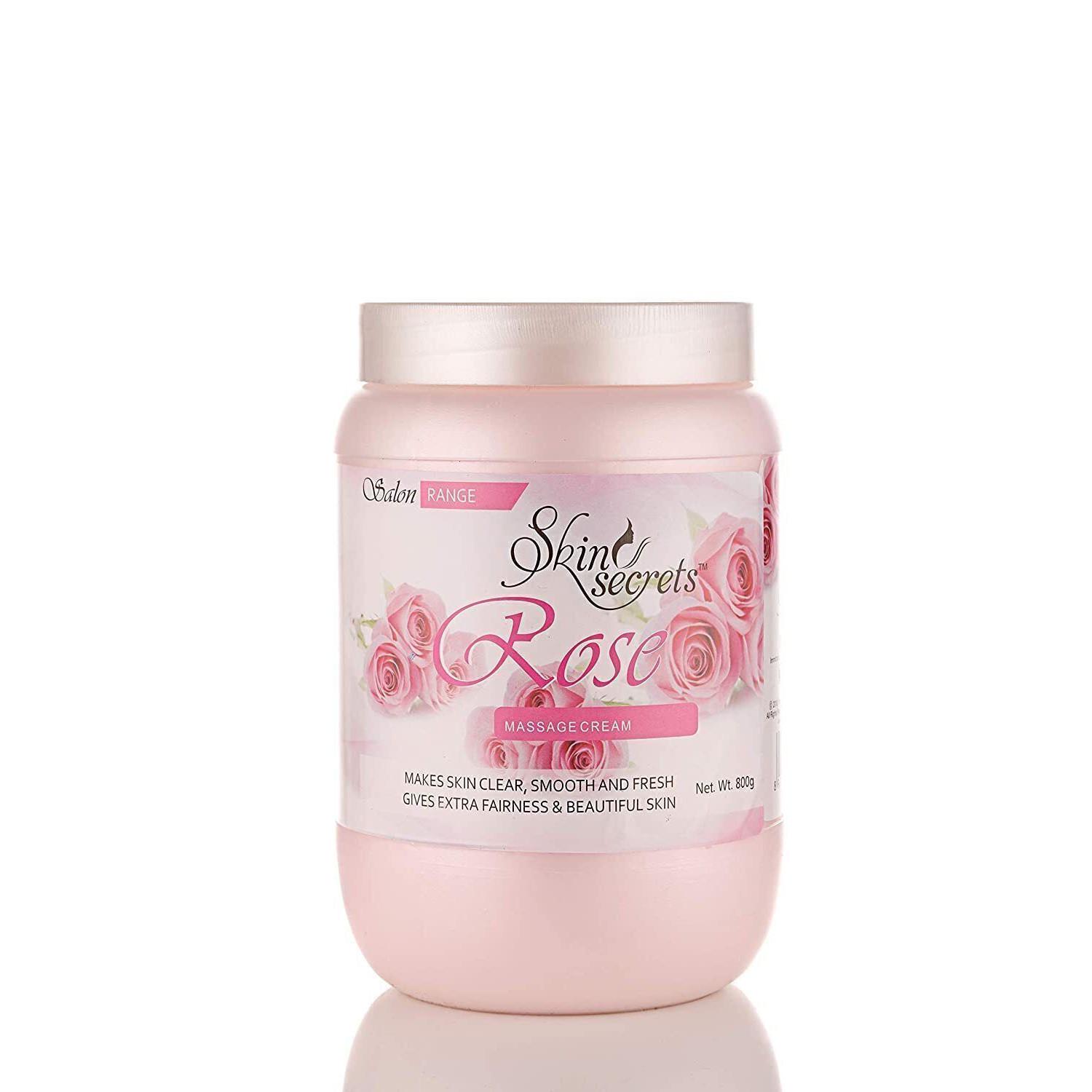 

Skin Secrets Rose Massage Cream with Rose Essential Oil 800 gm u888 HG1278