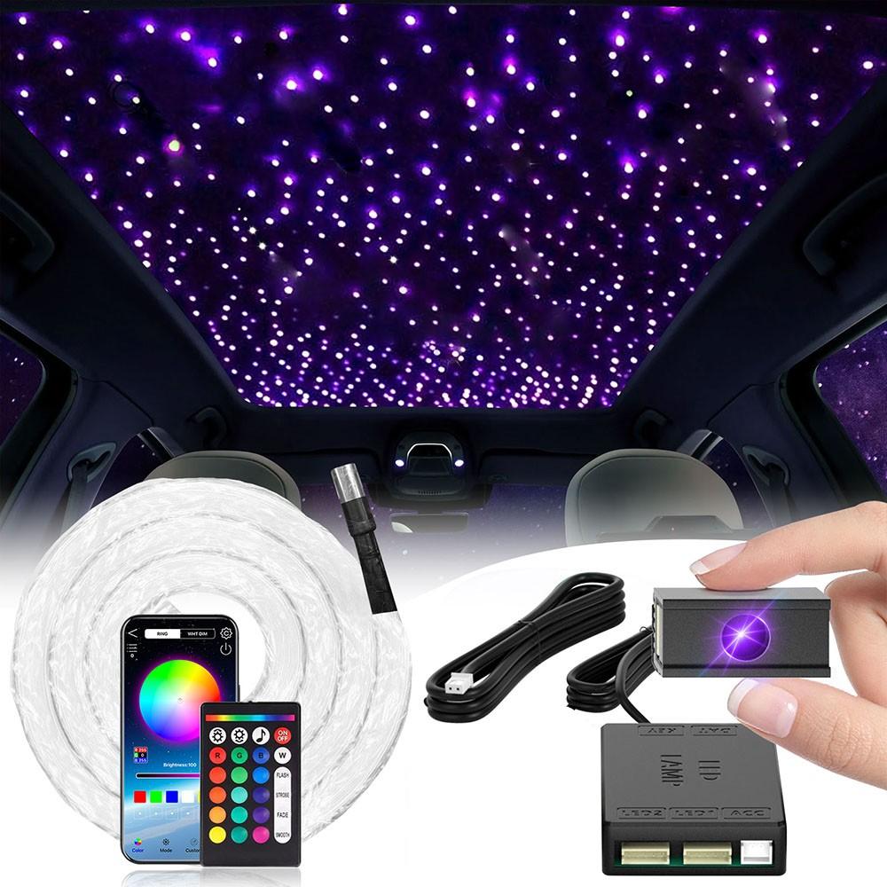 300 Stück Auto Dachhimmel Sternenlicht Kit Dach Leuchten Deckenleuchten Glasfaser