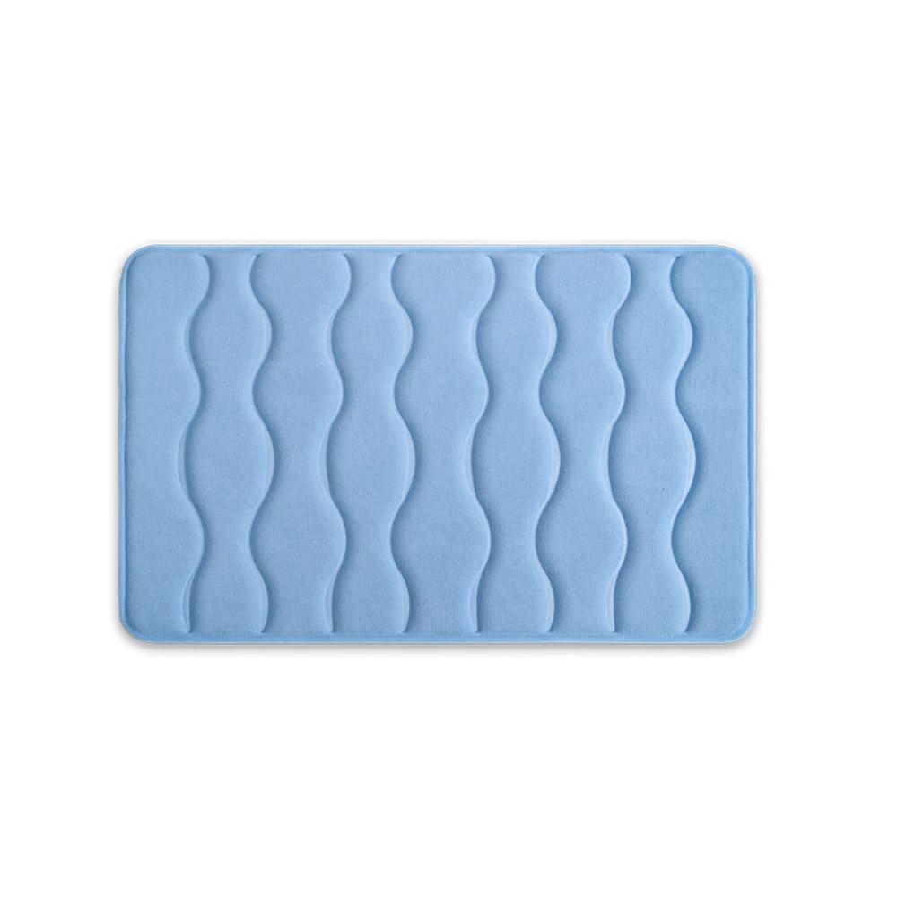 Sponge Bathroom Cashmere Thickening Mat Bath Non-slip Carpets In Wash Basin Bathtub  Floor Rug Shower Room Doormat Memory Foam 3D Pad