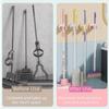 3PCS Plastic Suction Cup Mop Holder Wall Mounted Space Saving Mop Clip Waterproof Broom Storage Brackets Living Room