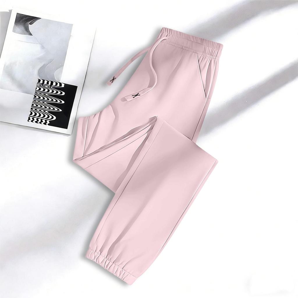 Women's Casual Straight Leg Pants Color Casual Long Pants