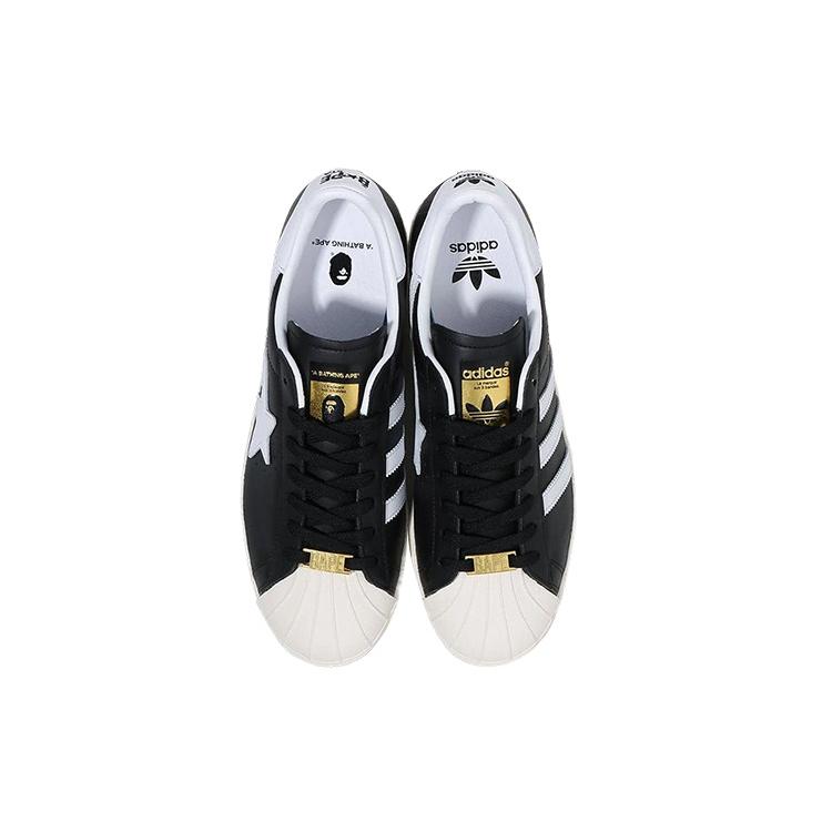 New Adidas Bape X Superstar 'Black' IF2385