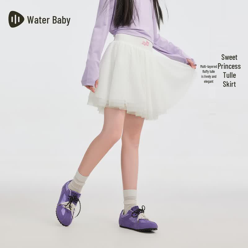 Girls Summer Mesh Princess Skirt 160