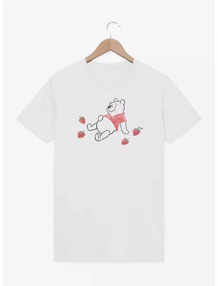 Winnie The Pooh Belly Berry TShirt Unisex White S