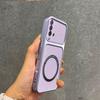 Upgraded Big Lens Protection Case for Xiaomi Redmi 9T Luxury Leather Casing with Magnetic Ring