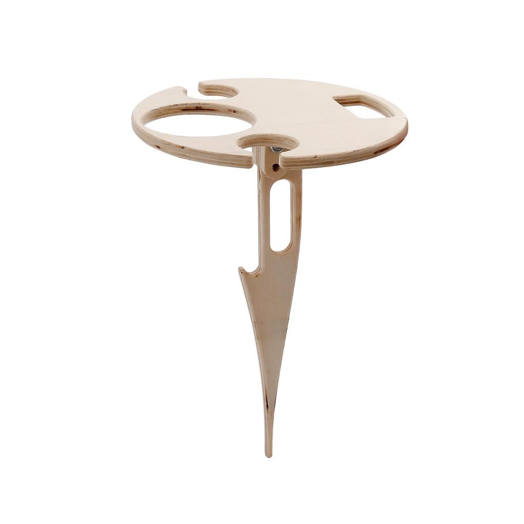 Tragbarer Outdoor Klapp-Weintisch für Strand oder Picknick