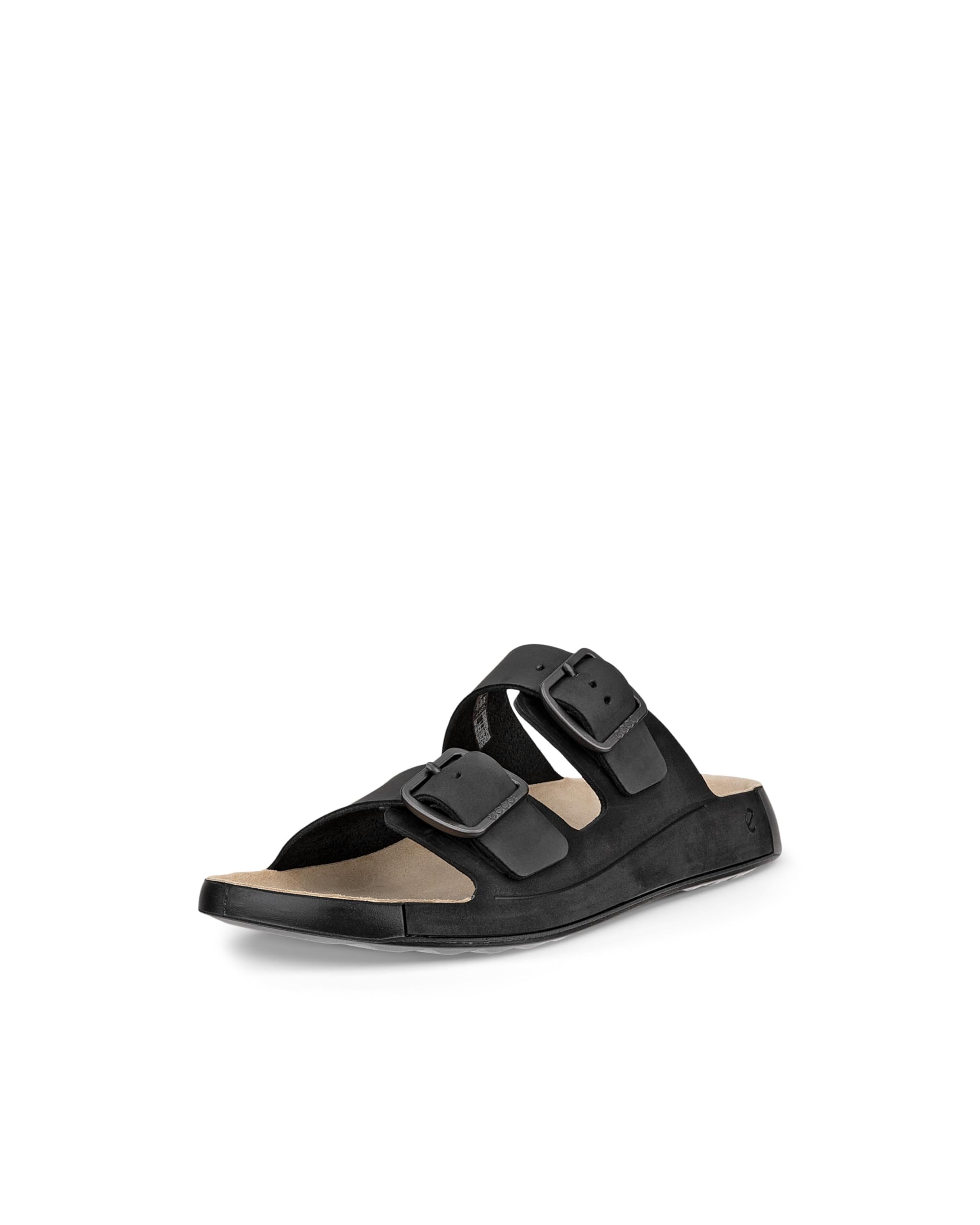 

ECCO Cosmo Genuine Leather Men s Flat Sandals (50098402001), Black, Sizes 26.5cm-27.0cm, 3E