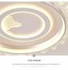 Elegant Crystal Ceiling Light - Modern, Minimalist, Eye-Protection Design for Luxury Bedrooms