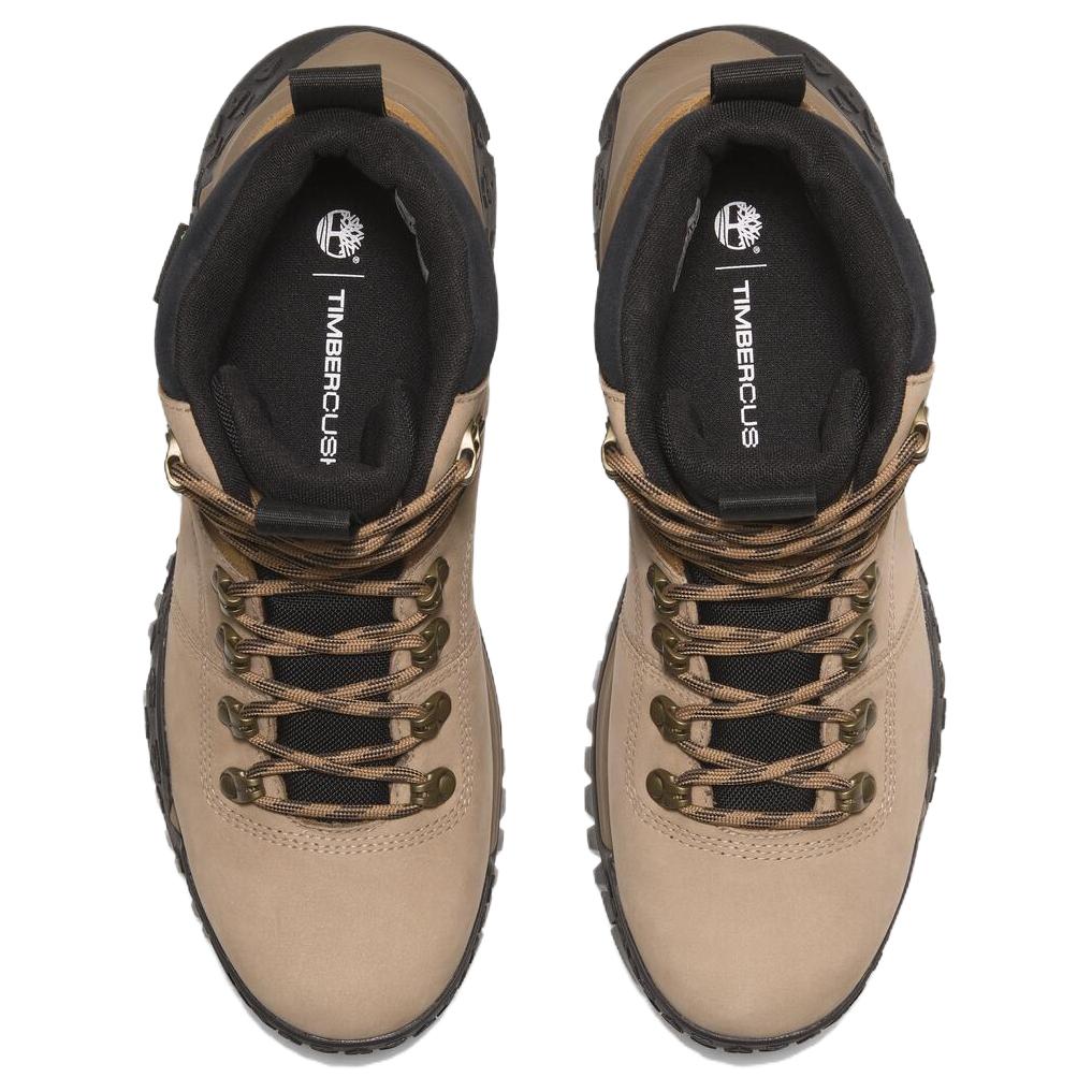 Timberland Motion Scramble Comfortable Lightweight Slip-Resistant Waterproof Mid-Top Outdoor Functional Shoes Men shoes Beige A6CENEN3