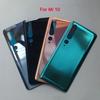 Parts Battery Back Cover For Xiaomi Mi 10 Mi10 Rear Glass 3D Housing Case