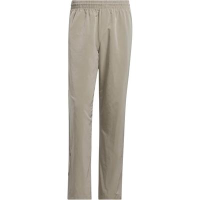 Solid Color Loose Fit Casual Pants Unisex Bottoms Light-Brown JC7838