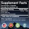 120pcs Magnesium L-Threonate 2000mg - Nootropic Brain Booster, Memory & Focus