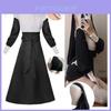 Costume de Cosplay de Monja Chowbie Sensual con Cruz para Halloween