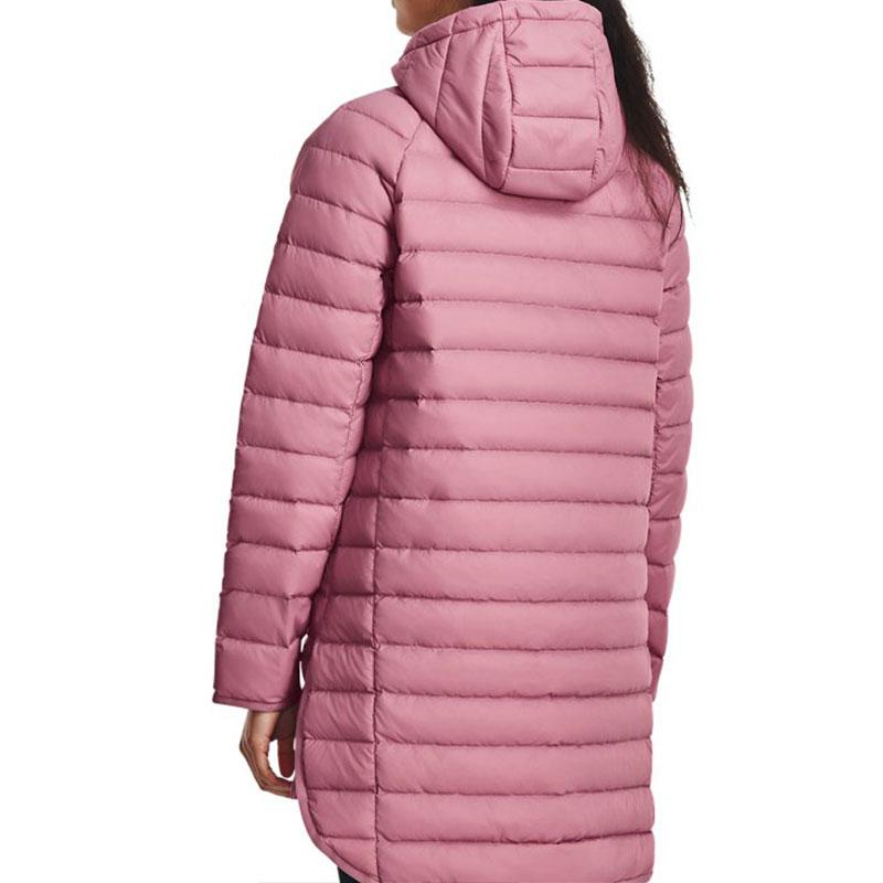 Under Armour Storm Armour 2.0 Mid-Length Hooded Down Jacket Women Outerwear Pink 1372649-697