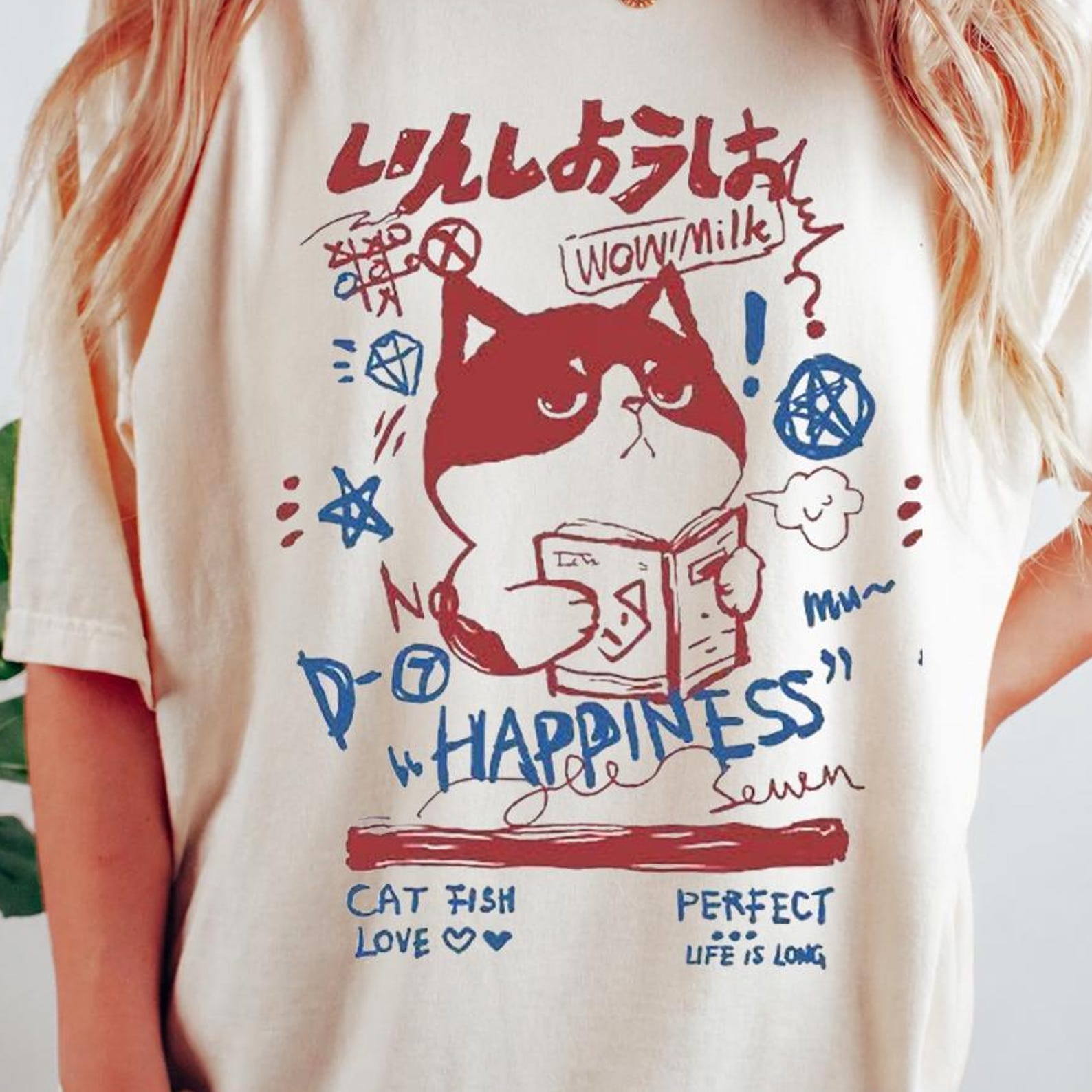 Cat Reading Book Shirt, Book Lover Cat Tee, Grumpy Cat Graphic T-Shirt, Reading Club Shirt, Funny Bookworm Gift, Literary Cat Tee S