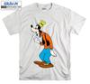 Koszulka kreskówkowa Goofy, uroczy nadruk, nowatorska koszulka, męska, damska, unisex, 3843