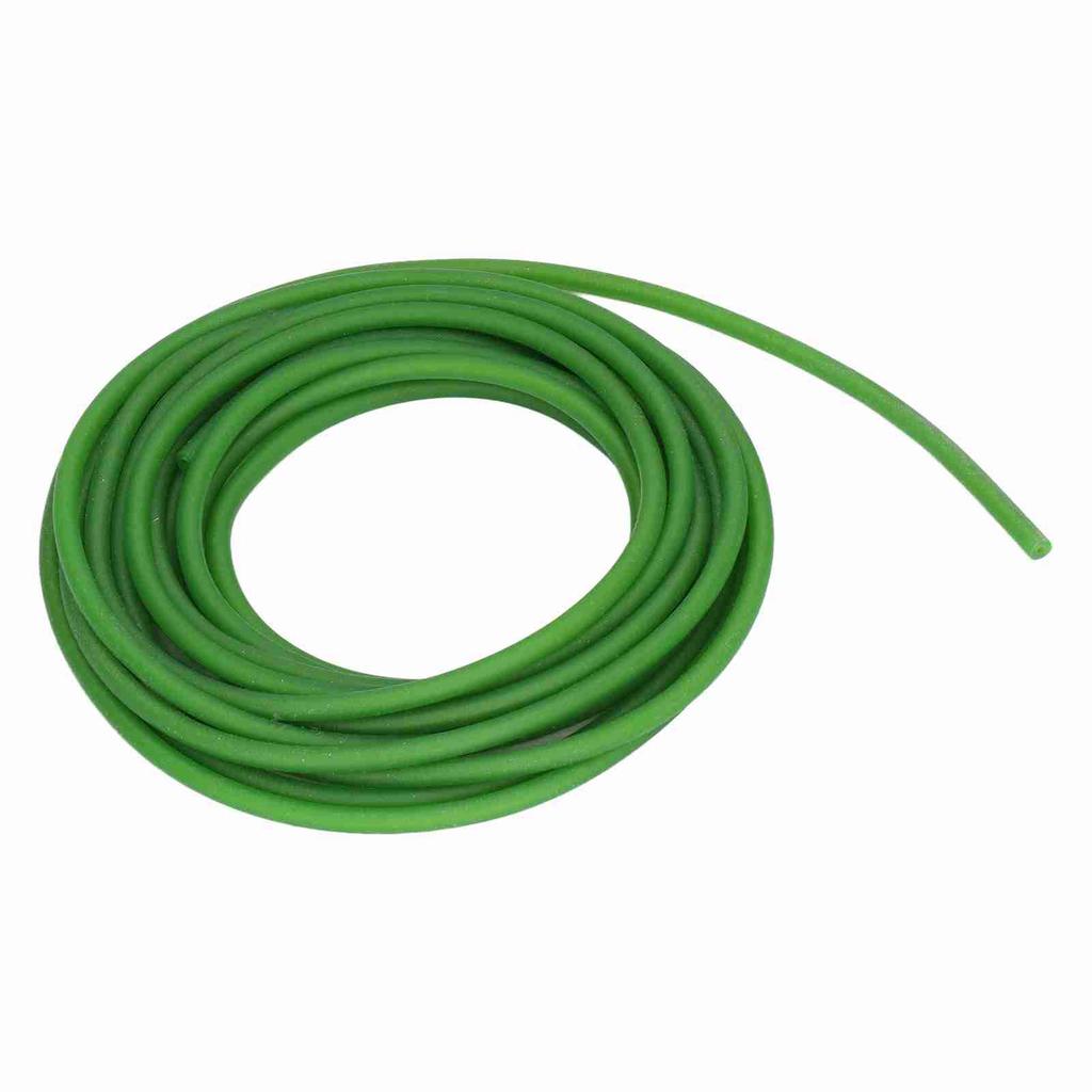 Replacement Band Fluorescent Green High Elasticity Latex Rubber Band Tube Accessories 5m 16.4ft