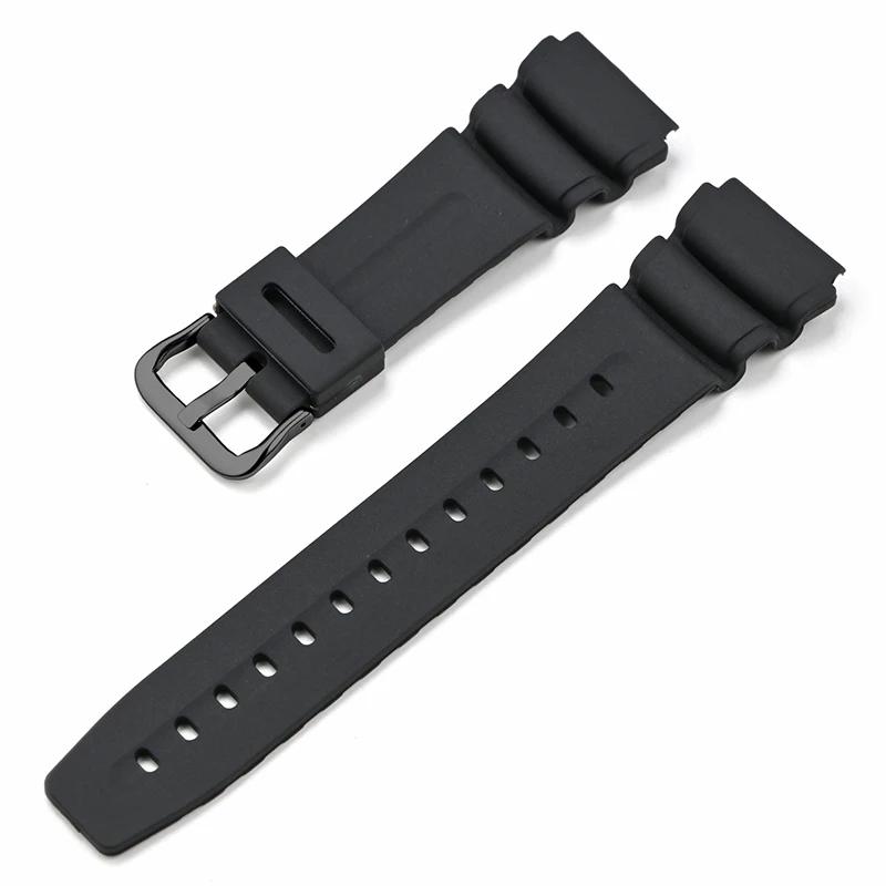 Resin Rubber Strap for Casio MD-310 MD-752 MDA-100 MW-105 MWA-50Q SHW-100 Sport Waterproof Watch Band Bracelet 18 20mm 22mm 24mm